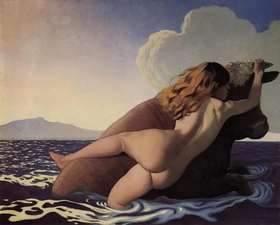 Europas bortførelse - Félix Vallotton