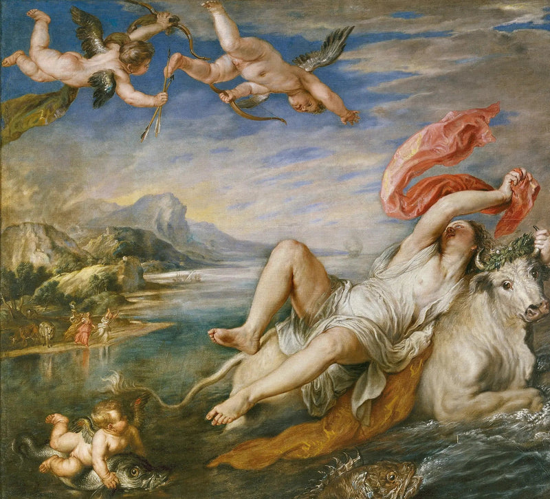 Europas bortførelse - Peter Paul Rubens
