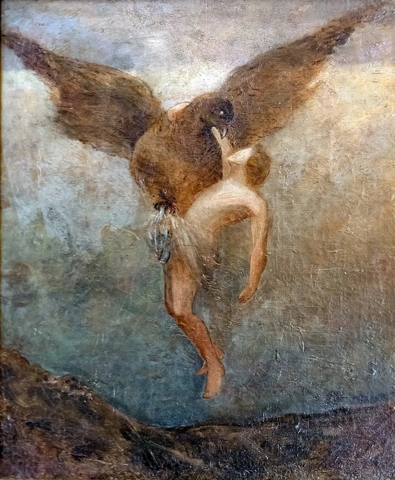 Ganymedes' borttagning - Odilon Redon