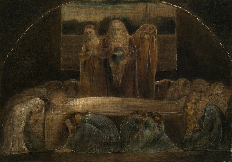Begravelsen - William Blake