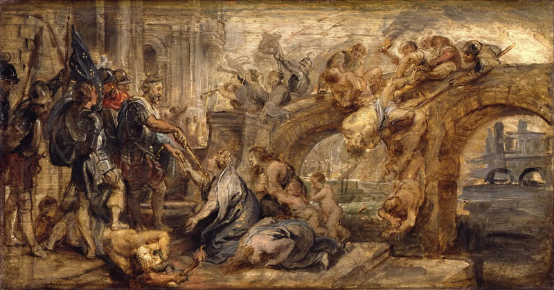 Indgangen i Paris af Henri IV - Peter Paul Rubens