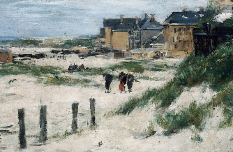 Bercks indgang - Eugène Boudin
