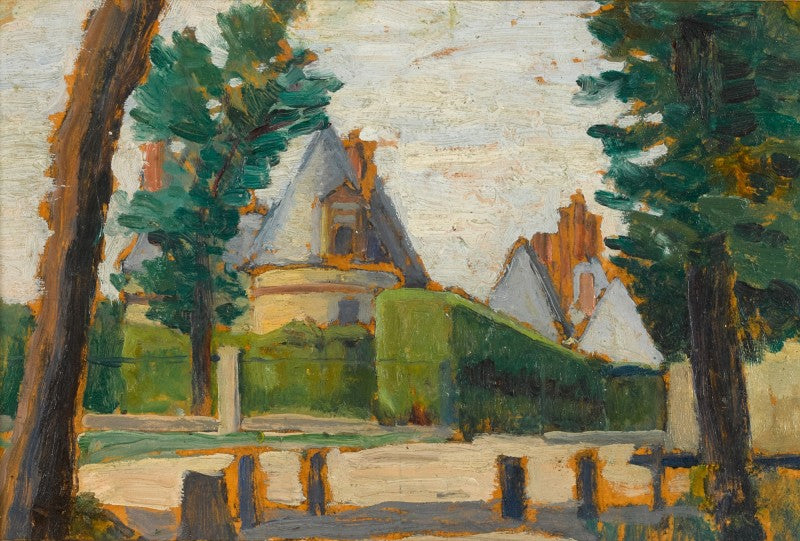 Indgangen til slottet - Henri-Edmond Cross