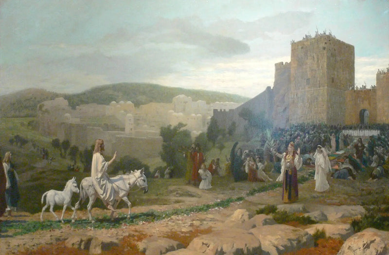 Kristi indtog i Jerusalem - Jean-Léon Gérôme