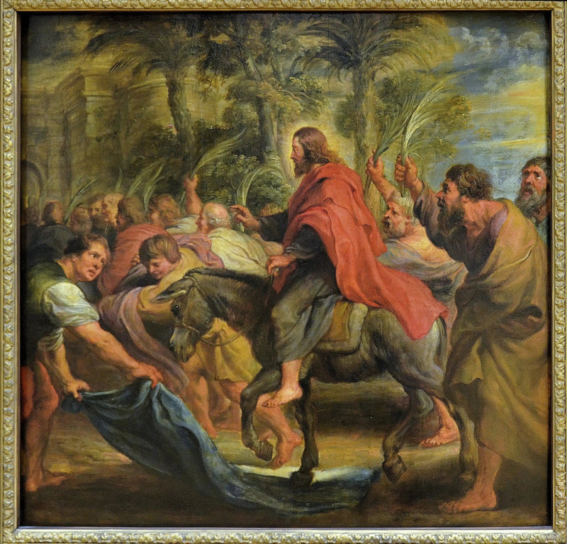 Christens indgang i Jerusalem - Peter Paul Rubens