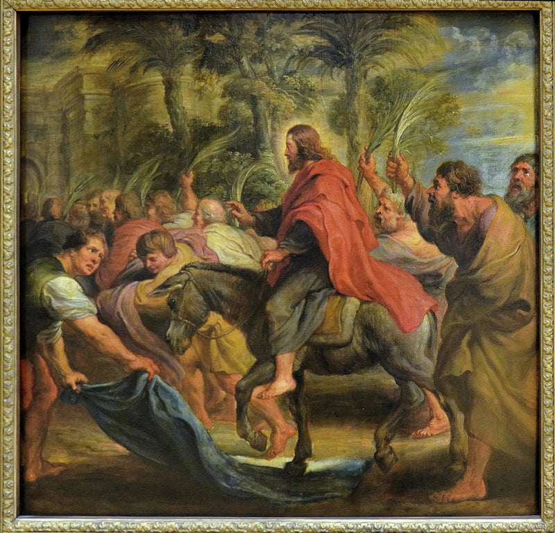 Christens indgang i Jerusalem - Peter Paul Rubens