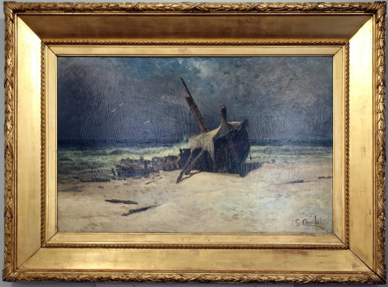 Skibet - Gustave Courbet