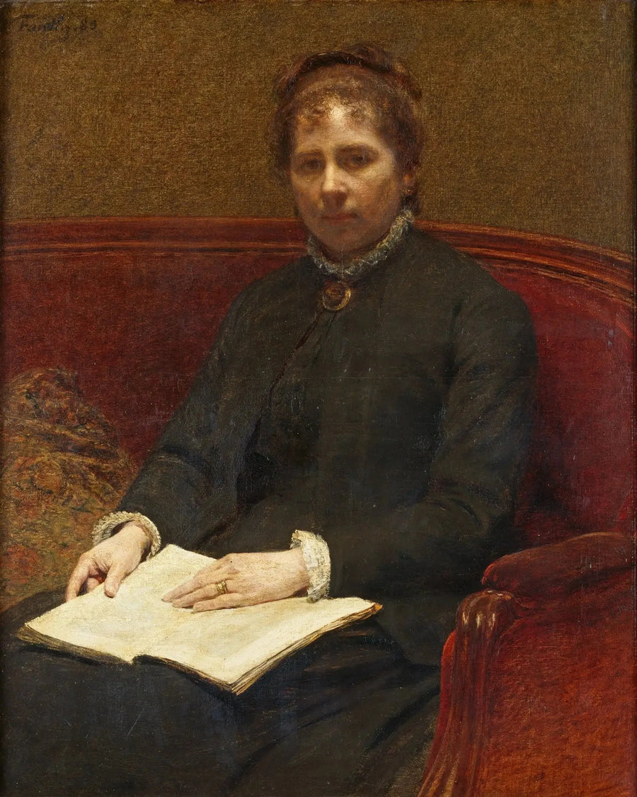 Kunstnerens Hustru - Henri Fantin-Latour