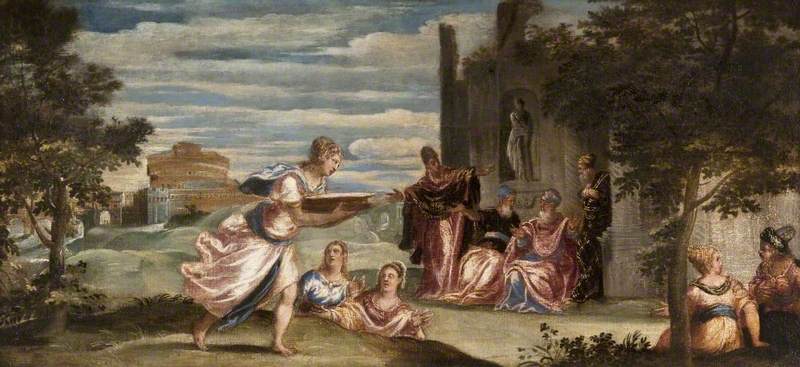 Tuccias prøvelse - Jacopo Tintoretto