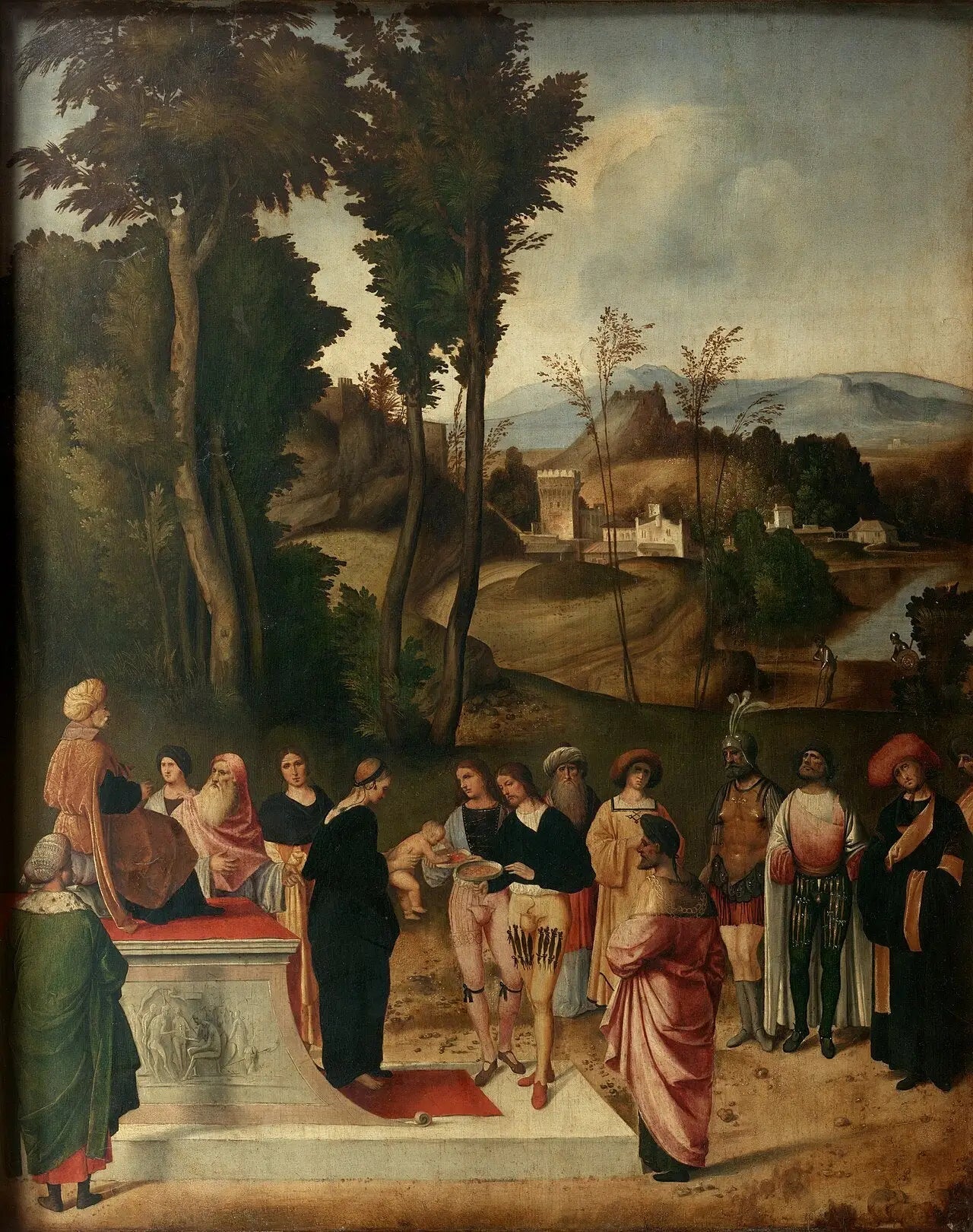 L’Épreuve du feu de Moïse - Giorgione - Alpha Reproduction