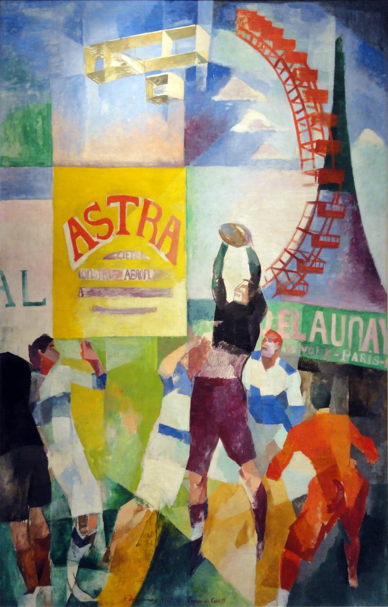 Cardiff-holdet - Robert Delaunay
