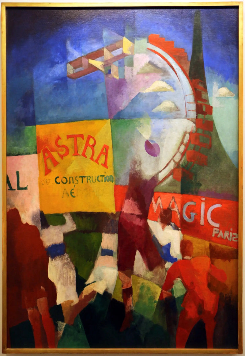 Cardiff-holdet - Robert Delaunay