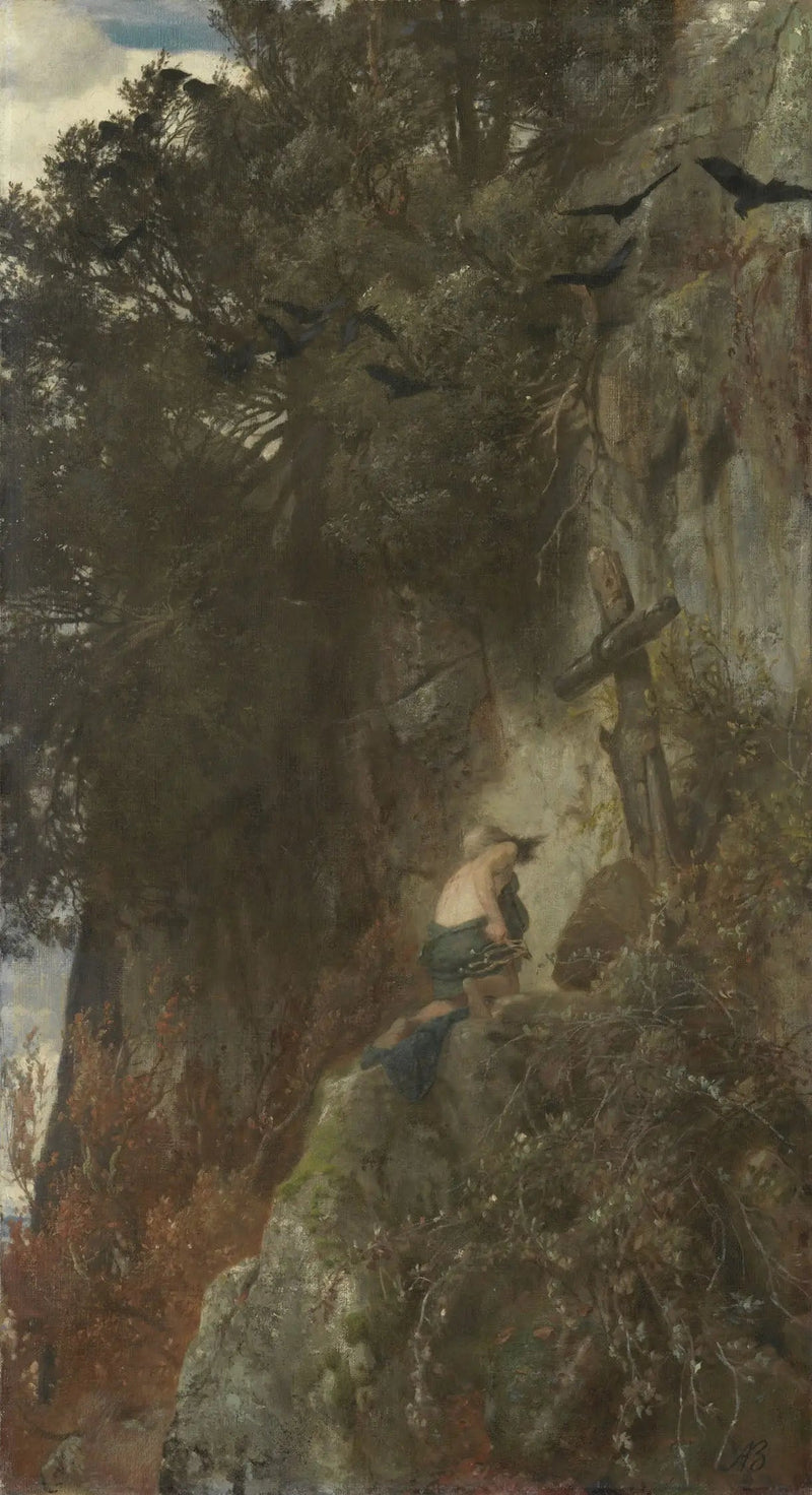Eremitten - Arnold Böcklin