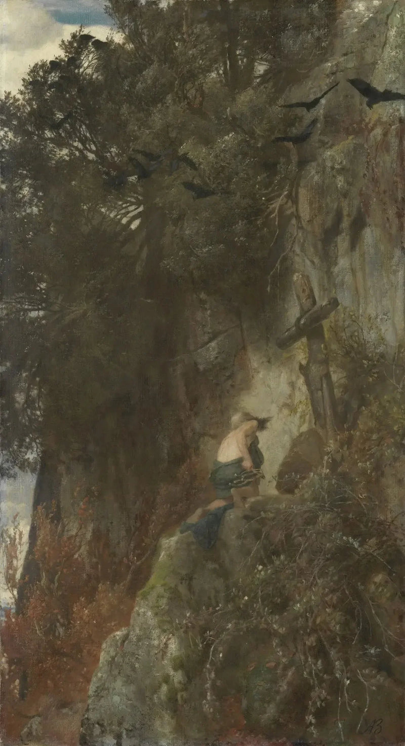 Eremitten - Arnold Böcklin