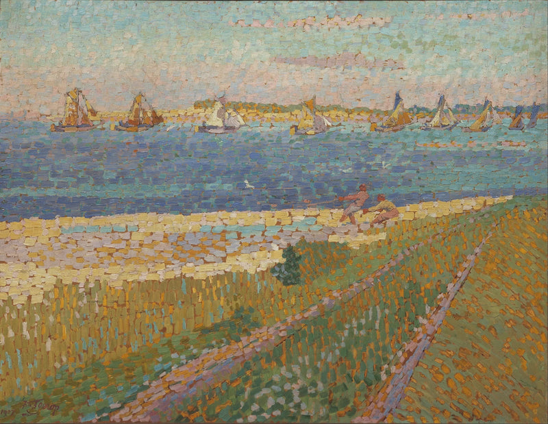 Schelde ved Veere - Jan Toorop