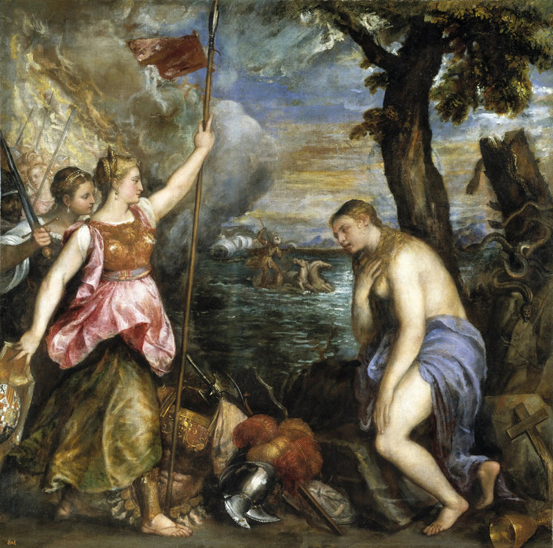 Spanien til redning for religion - Titian
