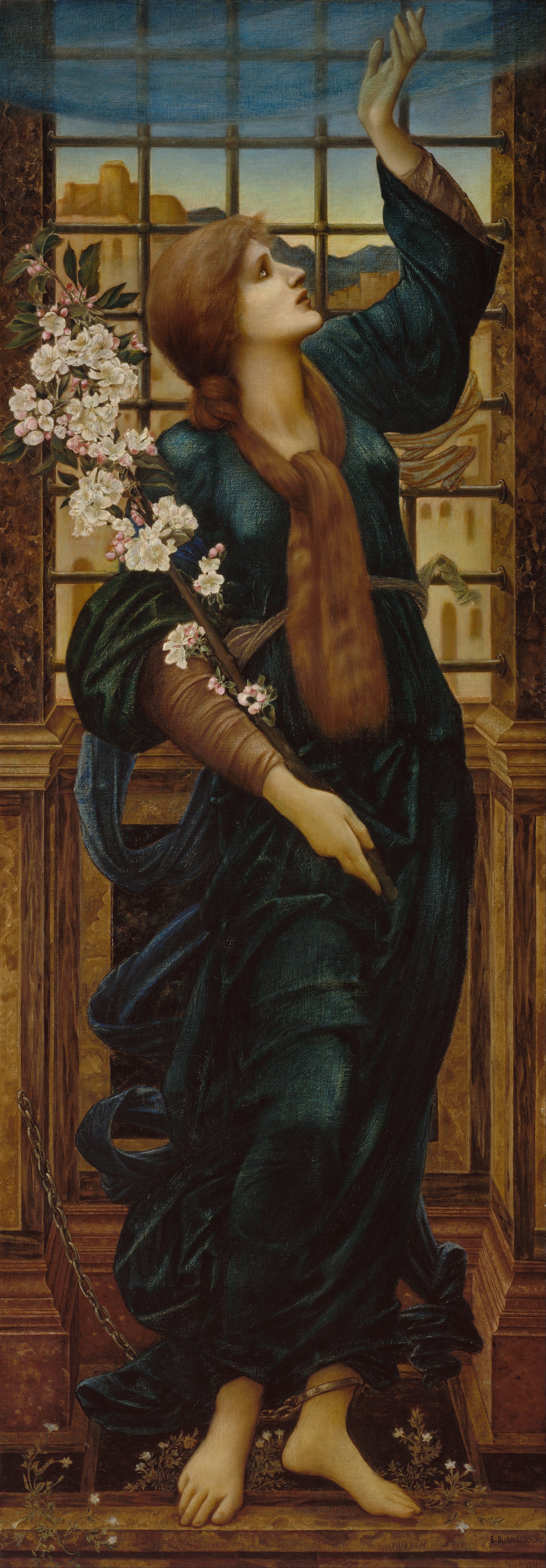 L'Espérance - Edward Burne-Jones image 1 reproduction de peinture à l’huile