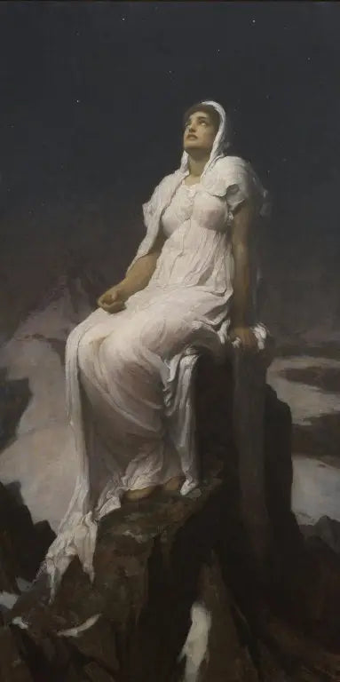 Åndedraget af toppen - Frederic Leighton