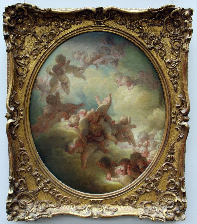 Kærlighedens sværm - Jean-Honoré Fragonard