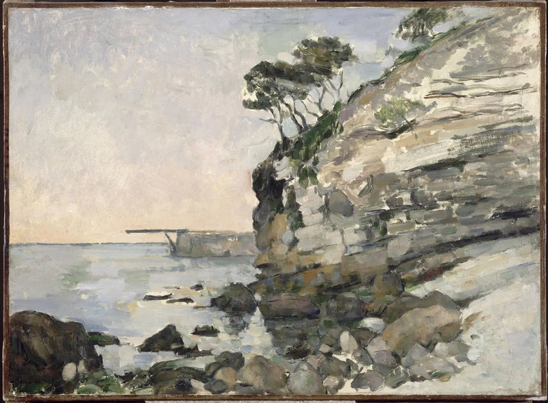 L'Estaque, aftenens effekt - Paul Cézanne