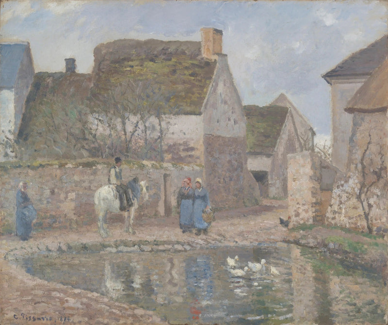 Enneries Andedam - Camille Pissarro