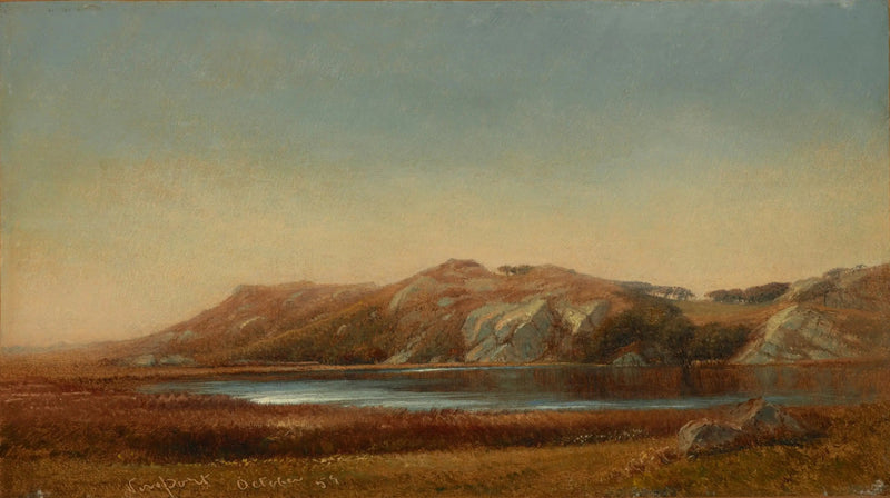 Almy Dam, Newport, Rhode Island - John Frederick Kensett