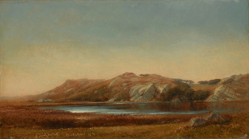 Almy Dam, Newport, Rhode Island - John Frederick Kensett