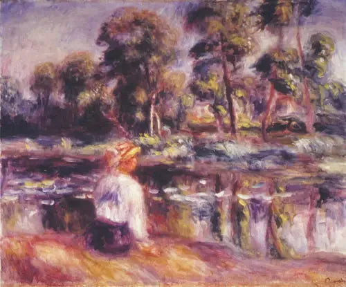 Chaville-søen - Pierre-Auguste Renoir