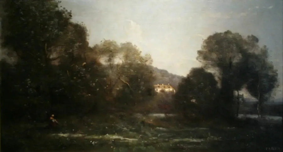 Ville d'Avray Dam - Jean-Baptiste Camille Corot