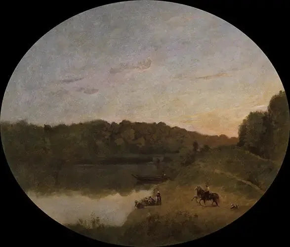 Ville-d'Avray Dam - Jean-Baptiste Camille Corot