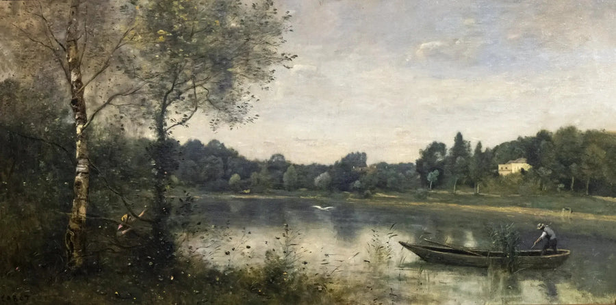 Ville-d'Avray Dam - Jean-Baptiste Camille Corot