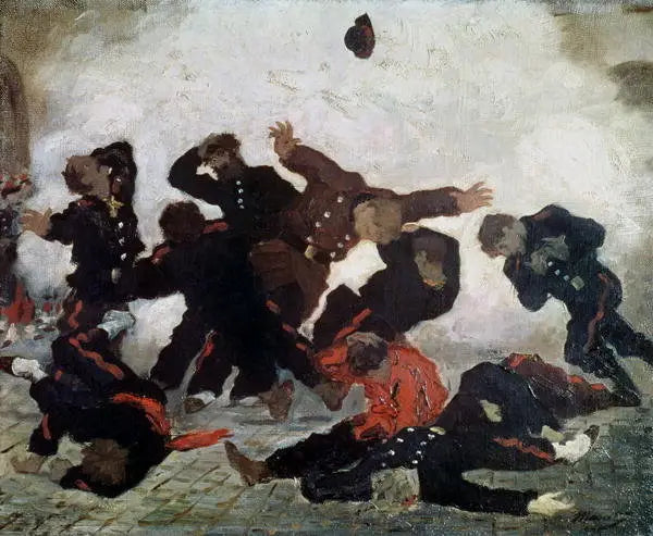 Eksplosionen - Édouard Manet