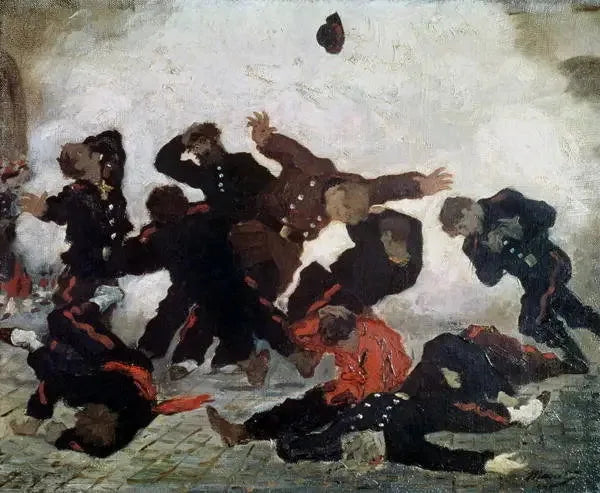 Eksplosionen - Édouard Manet