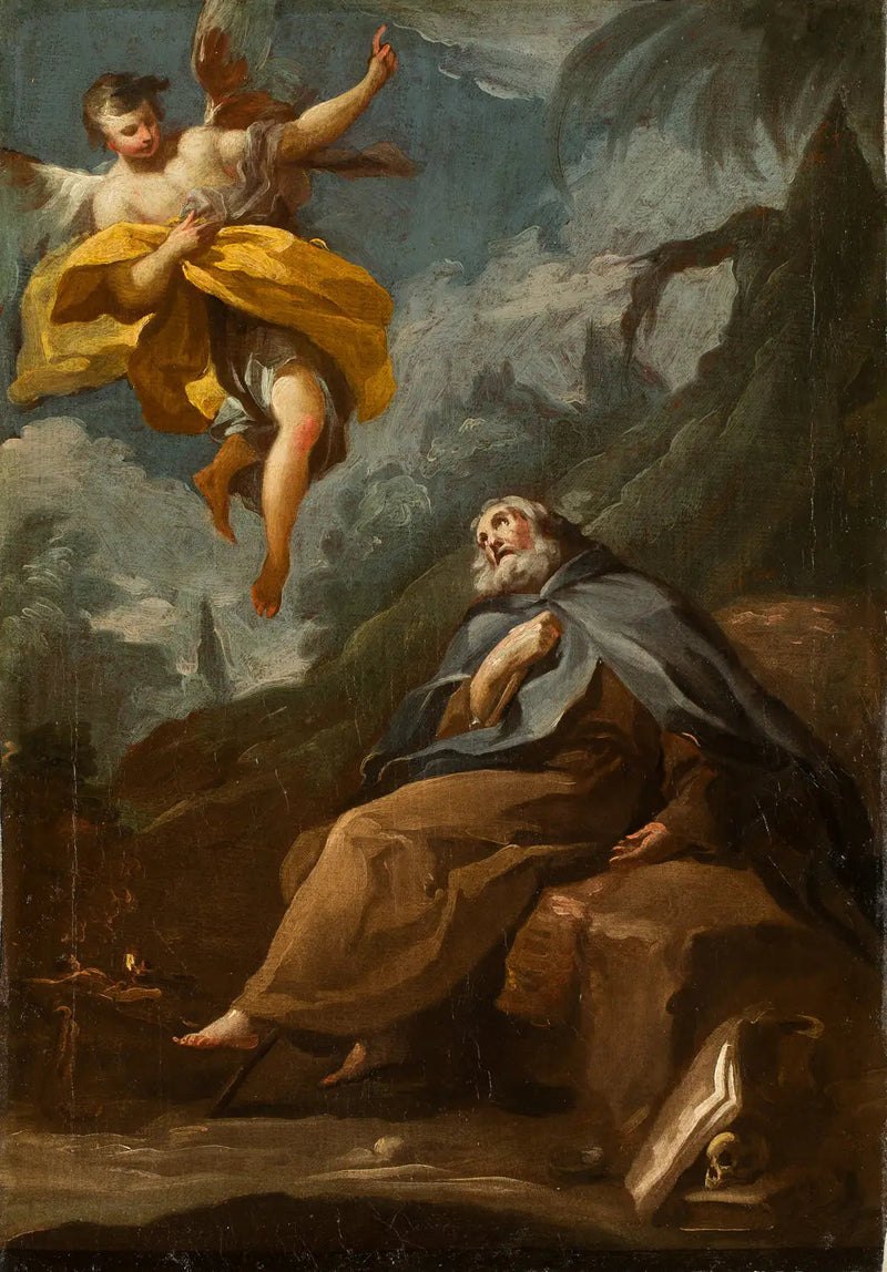 Den ekstase af Sankt Anton Abbed - Francisco de Goya