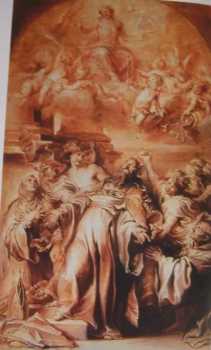 Saint Augustins ekstase - Antoine van Dyck