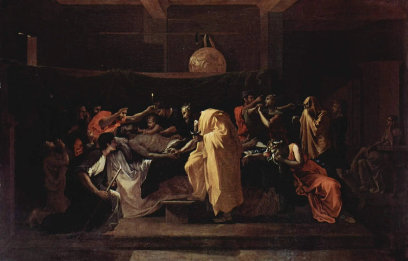 Den yderste salving - Nicolas Poussin