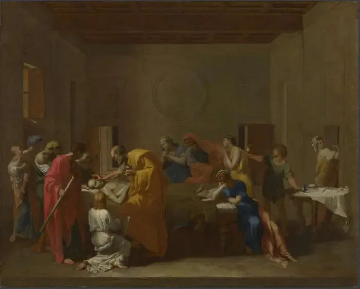 Den yderste salving - Nicolas Poussin