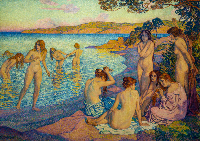 Det kysse time - Théo van Rysselberghe