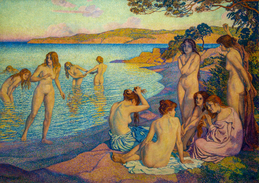 Det kysse time - Théo van Rysselberghe