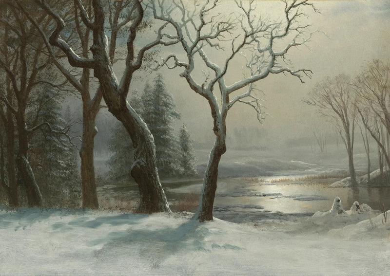 Vinter i Yosemite - Albert Bierstadt