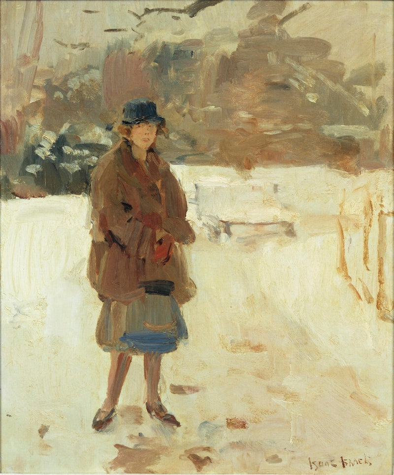 Vinter i 'Haagse Bos' - Isaac Israel