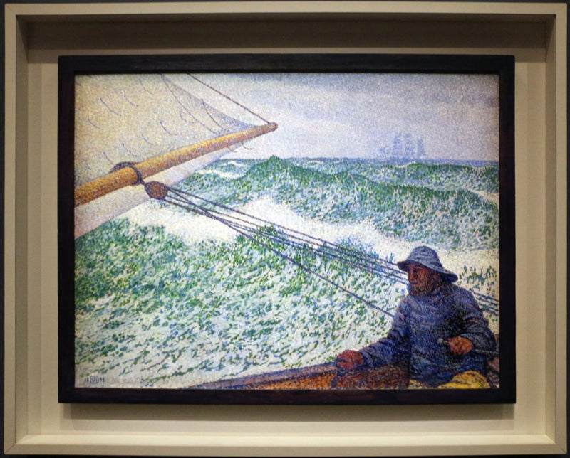 Manden ved roret - Théodore van Rysselberghe