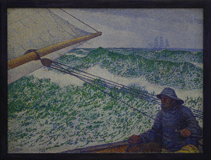 Manden ved roret - Théodore van Rysselberghe