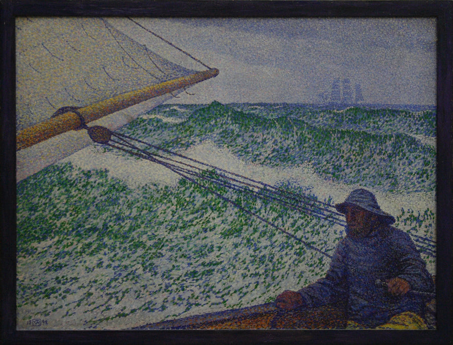 Manden ved roret - Théodore van Rysselberghe