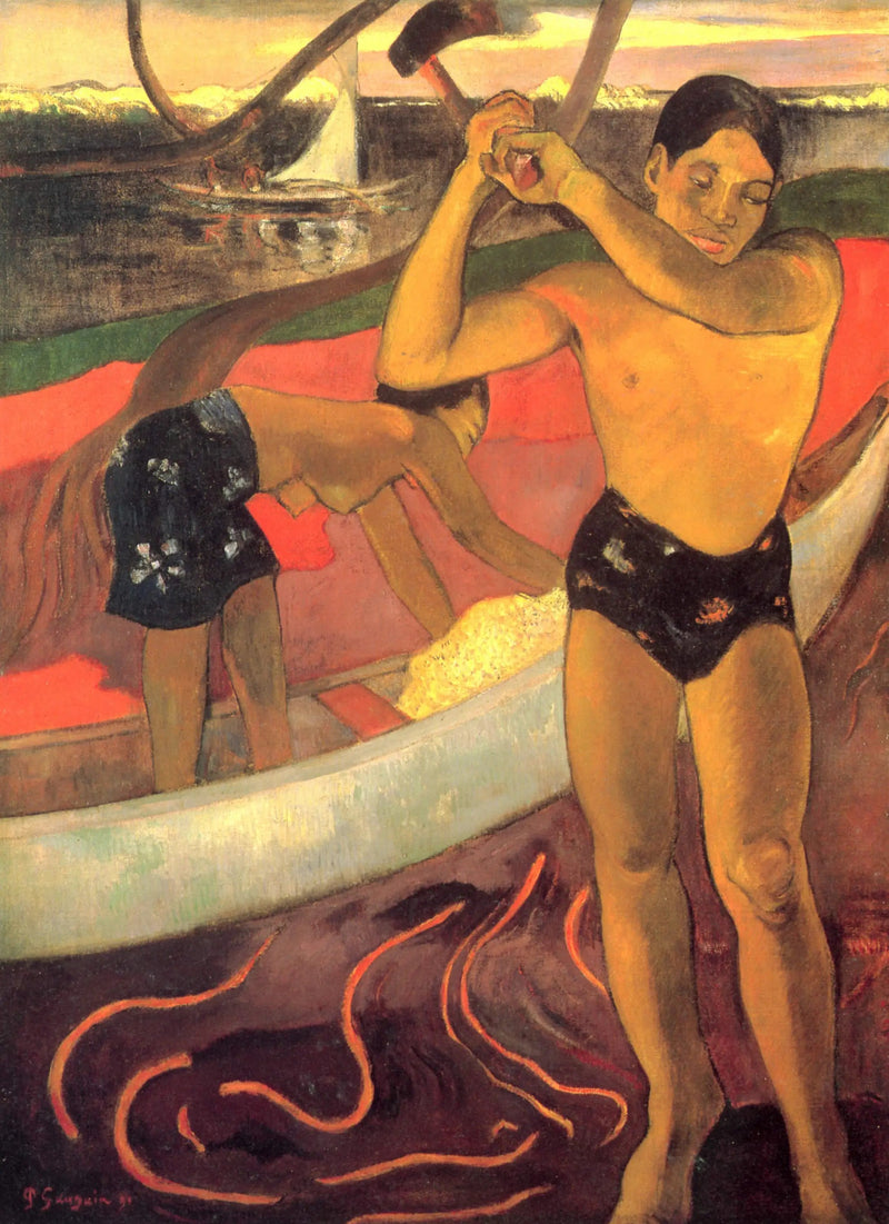 Manden med øksen - Paul Gauguin