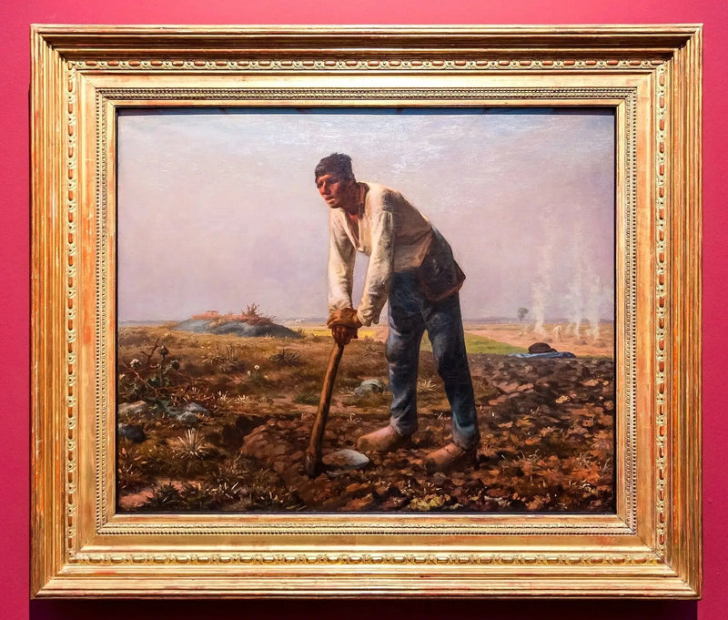 Mennesket med spaden - Jean-François Millet