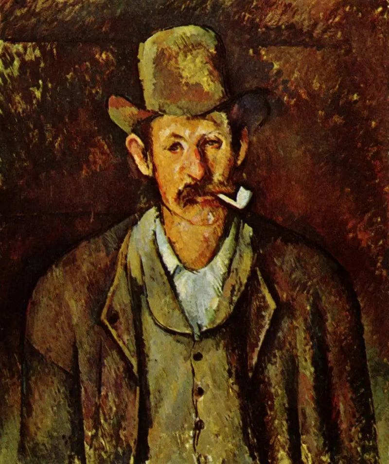 Manden med piben - Paul Cézanne