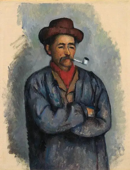 Manden med piben - Paul Cézanne