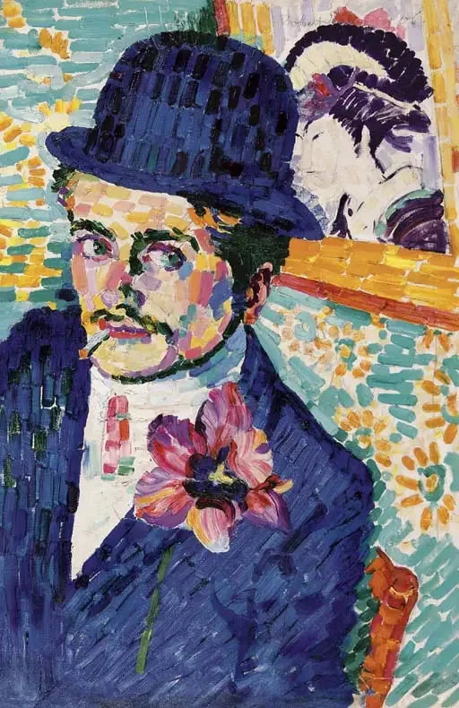 Manden med tulipanen - Robert Delaunay