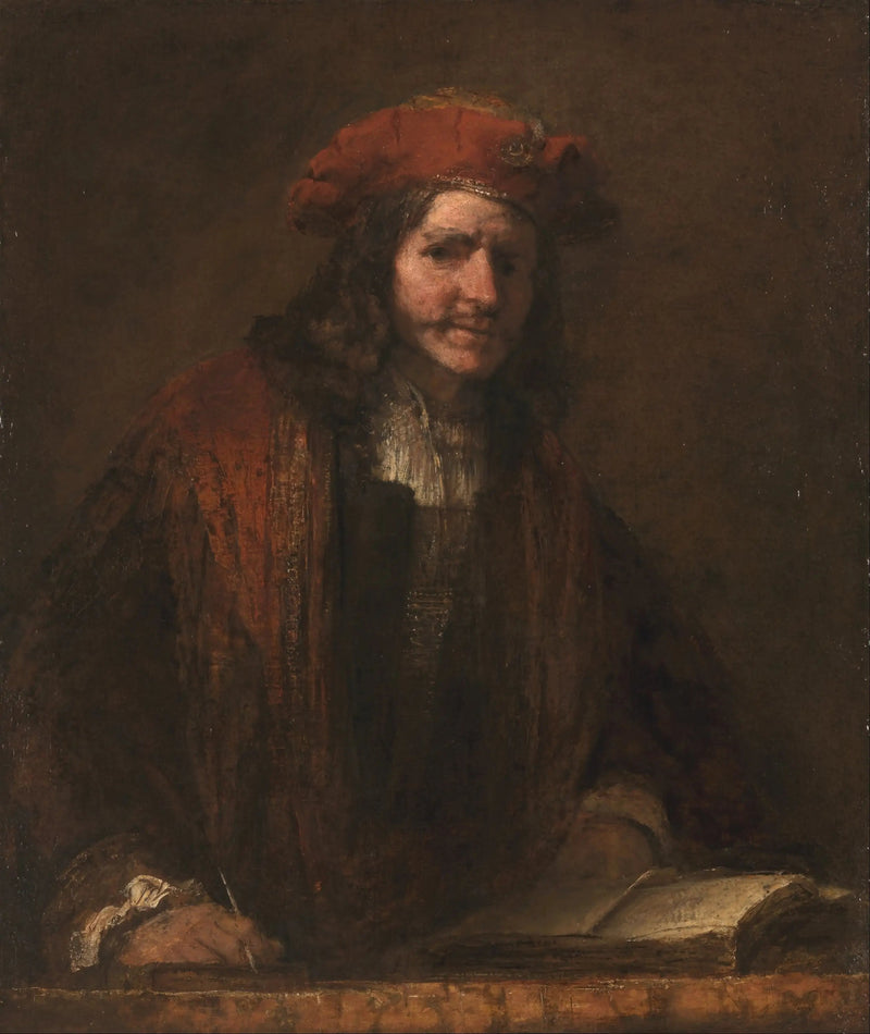 Manden med den røde hue - Rembrandt